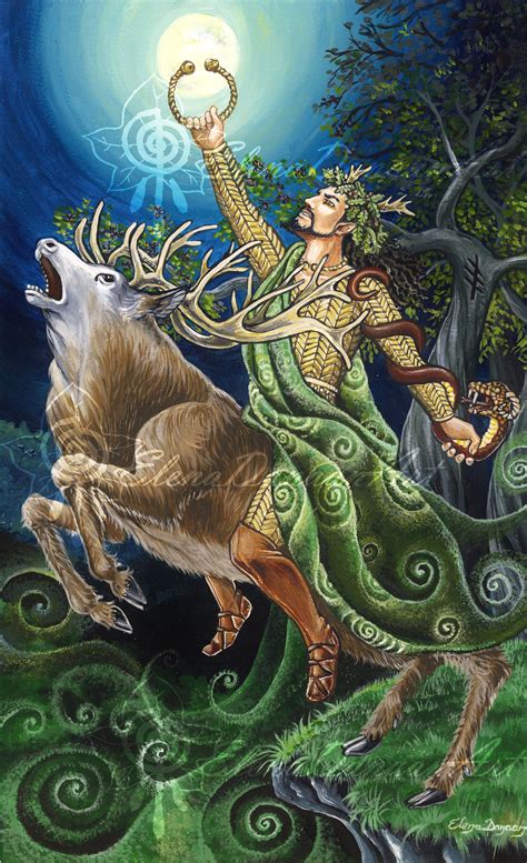 Nature deity associated with paganism